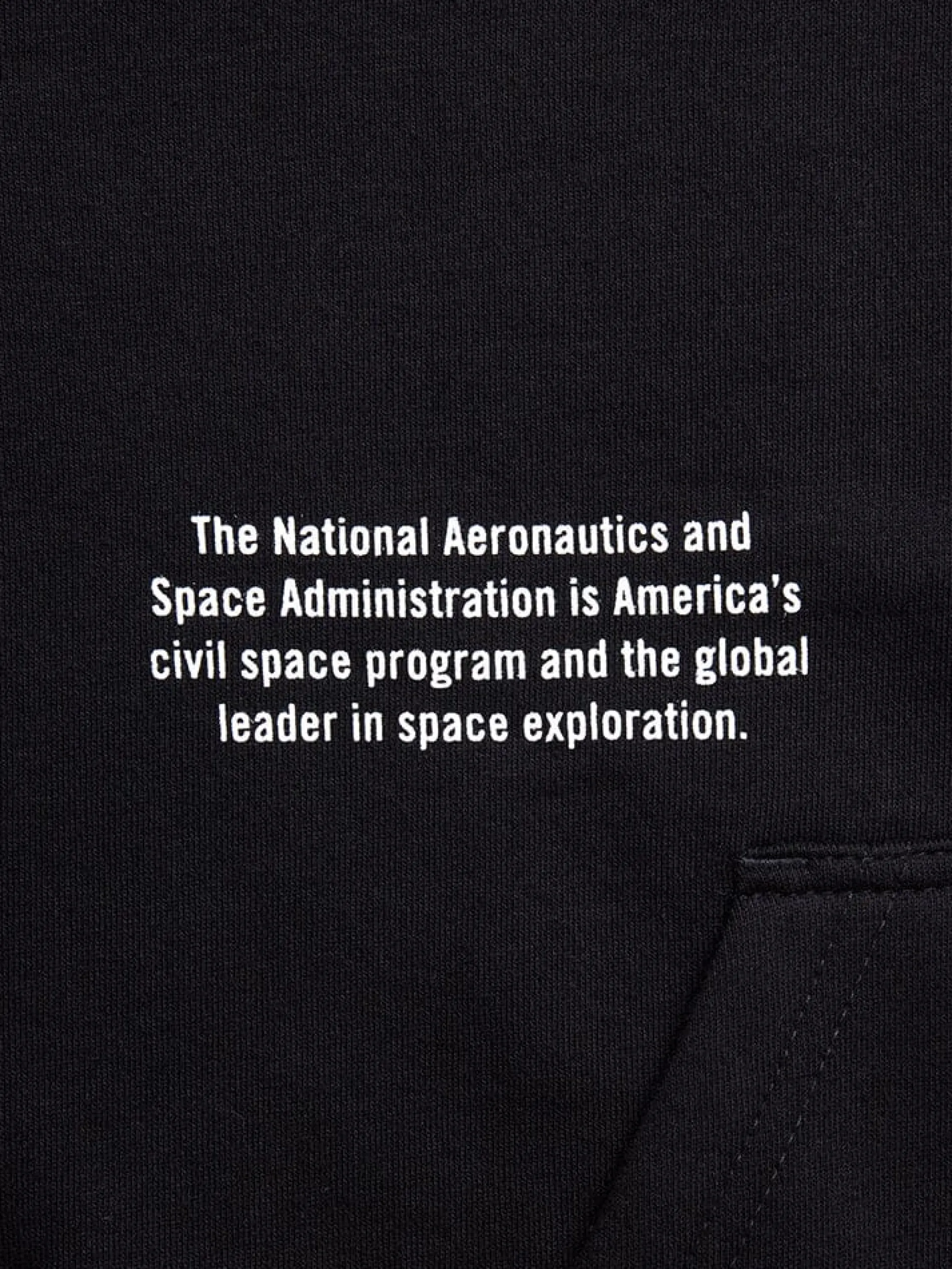 NASA WORM LOGO HOODIE