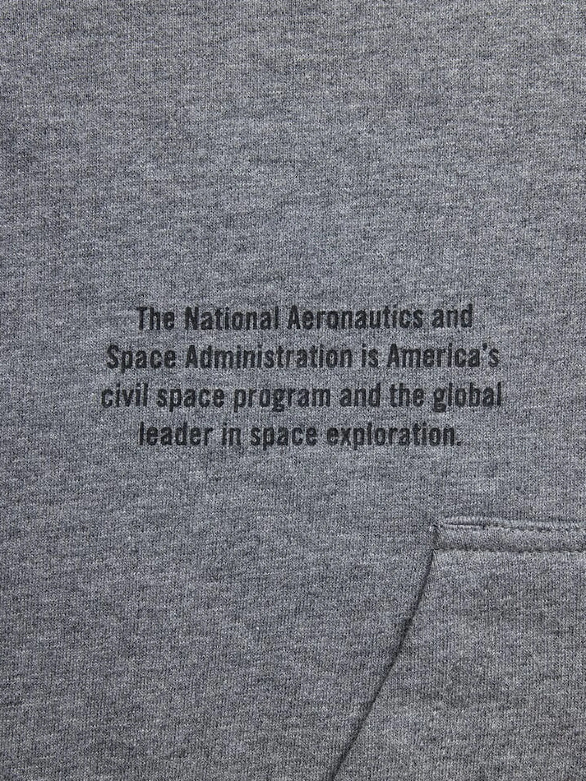NASA WORM LOGO HOODIE