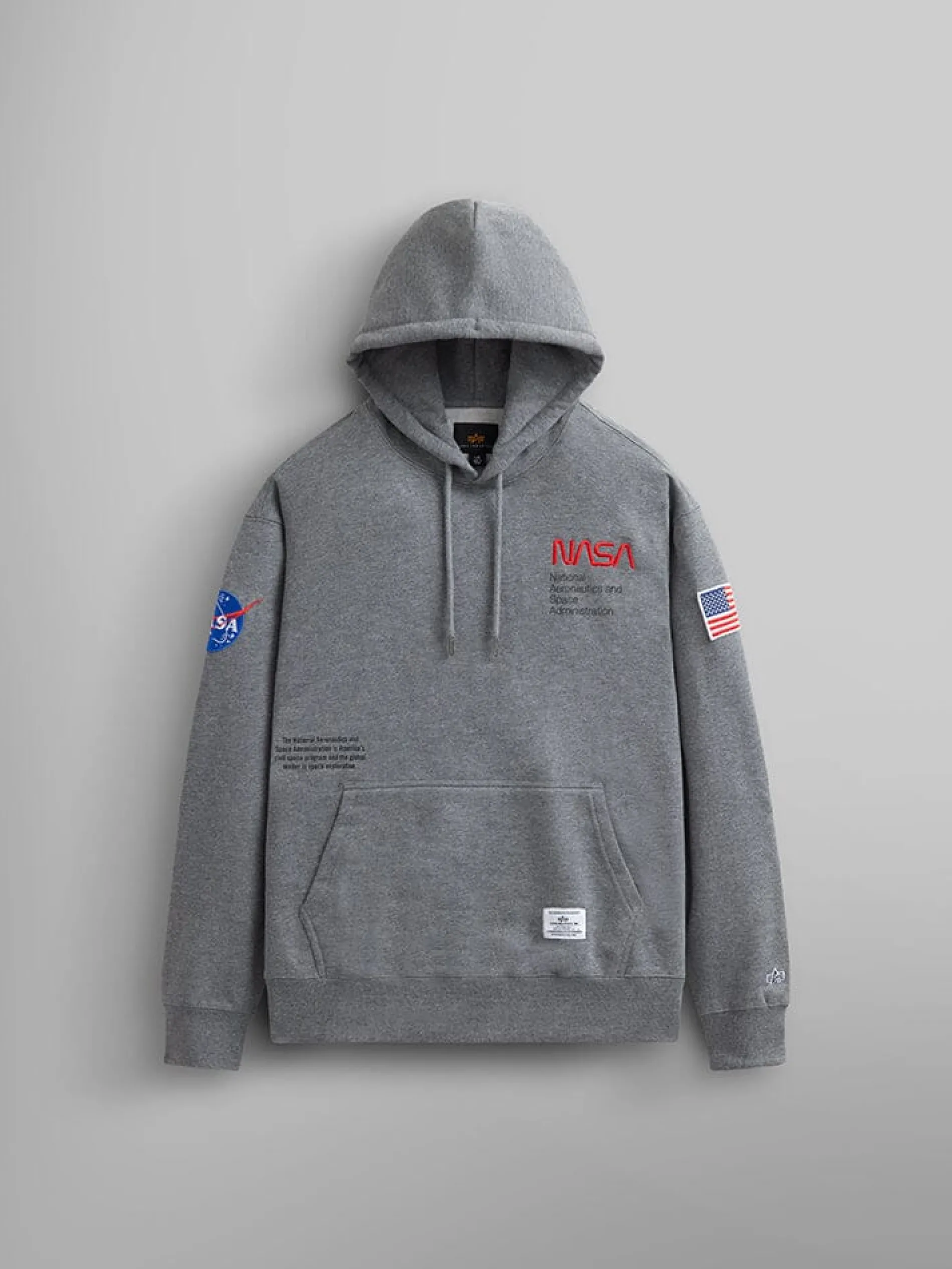 NASA WORM LOGO HOODIE