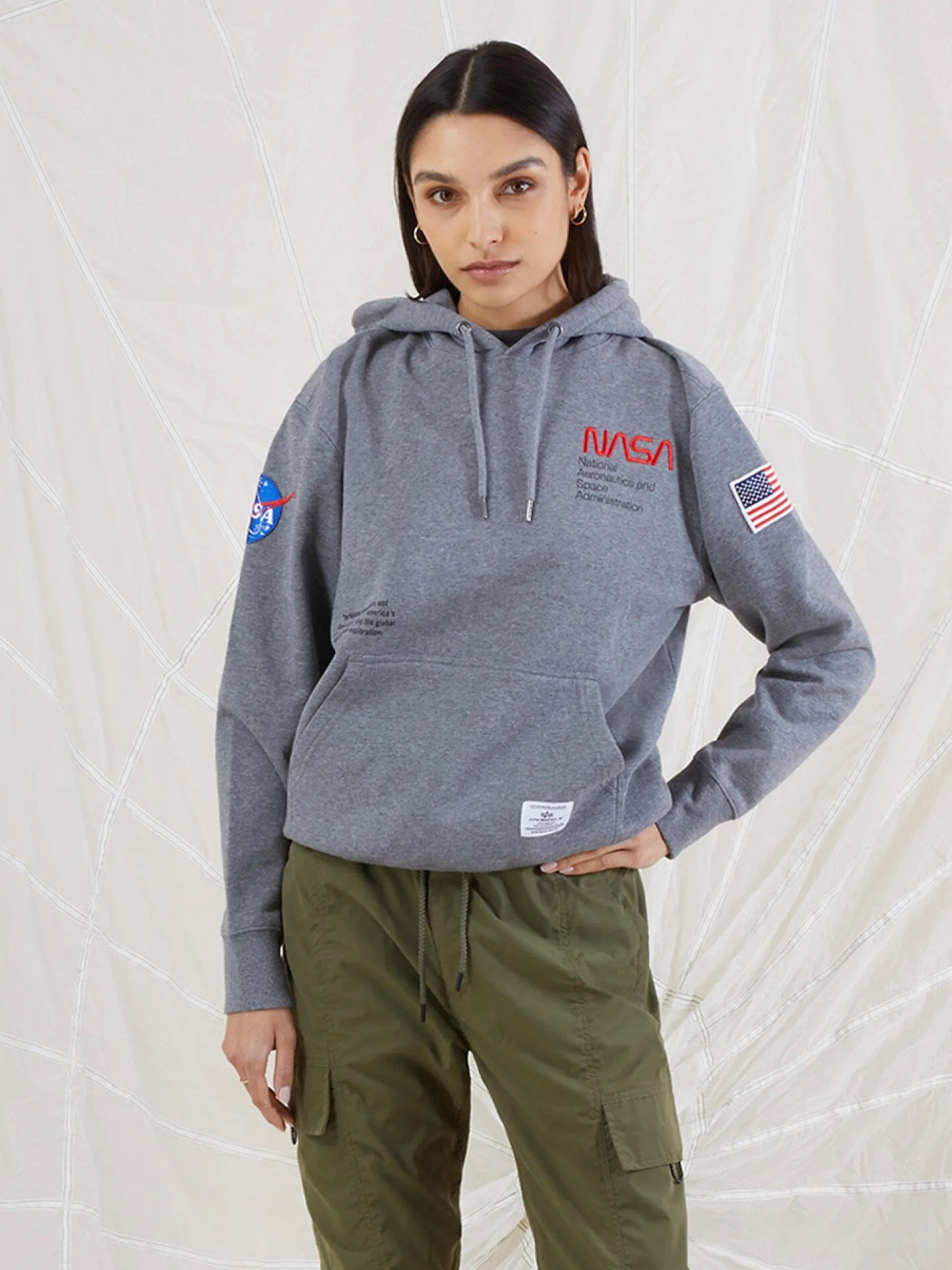 NASA WORM LOGO HOODIE