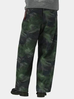OVERSIZED WASHED PANT (OLIVE RD CAMO)