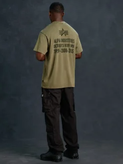 OVO X ALPHA GARMENT DYE T-SHIRT