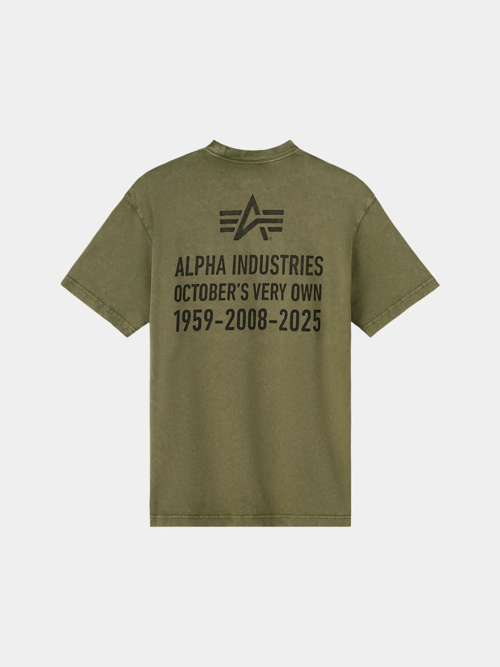 OVO X ALPHA GARMENT DYE T-SHIRT