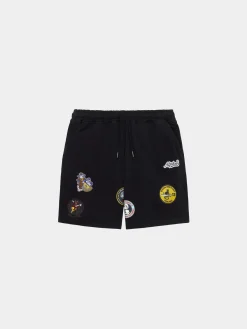 PATCHED JERSEY SHORT