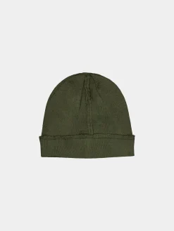 PROTOTYPES X ALPHA RAW BEANIE LABEL