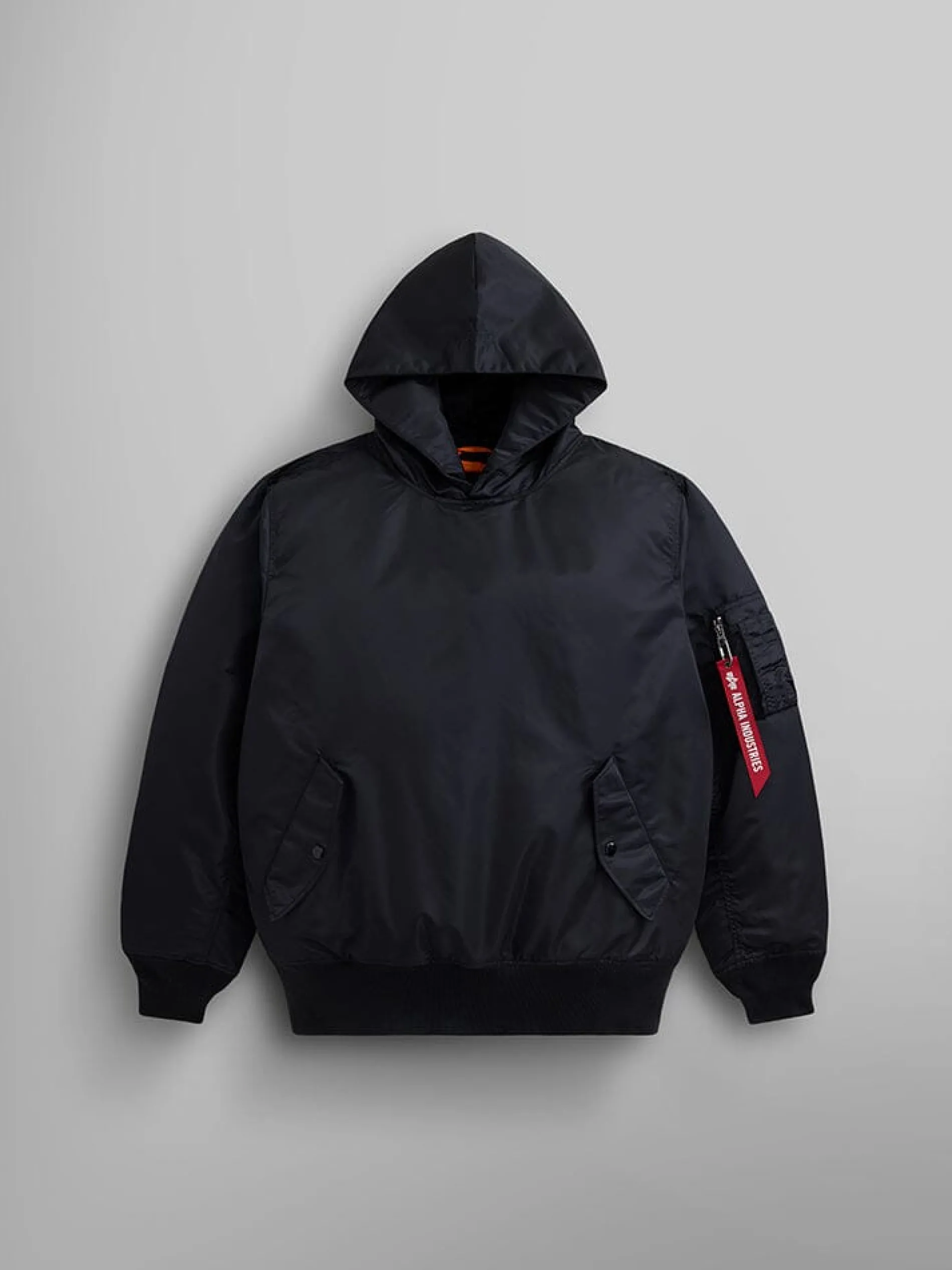 PULL-OVER MA-1 JACKET HOODIE