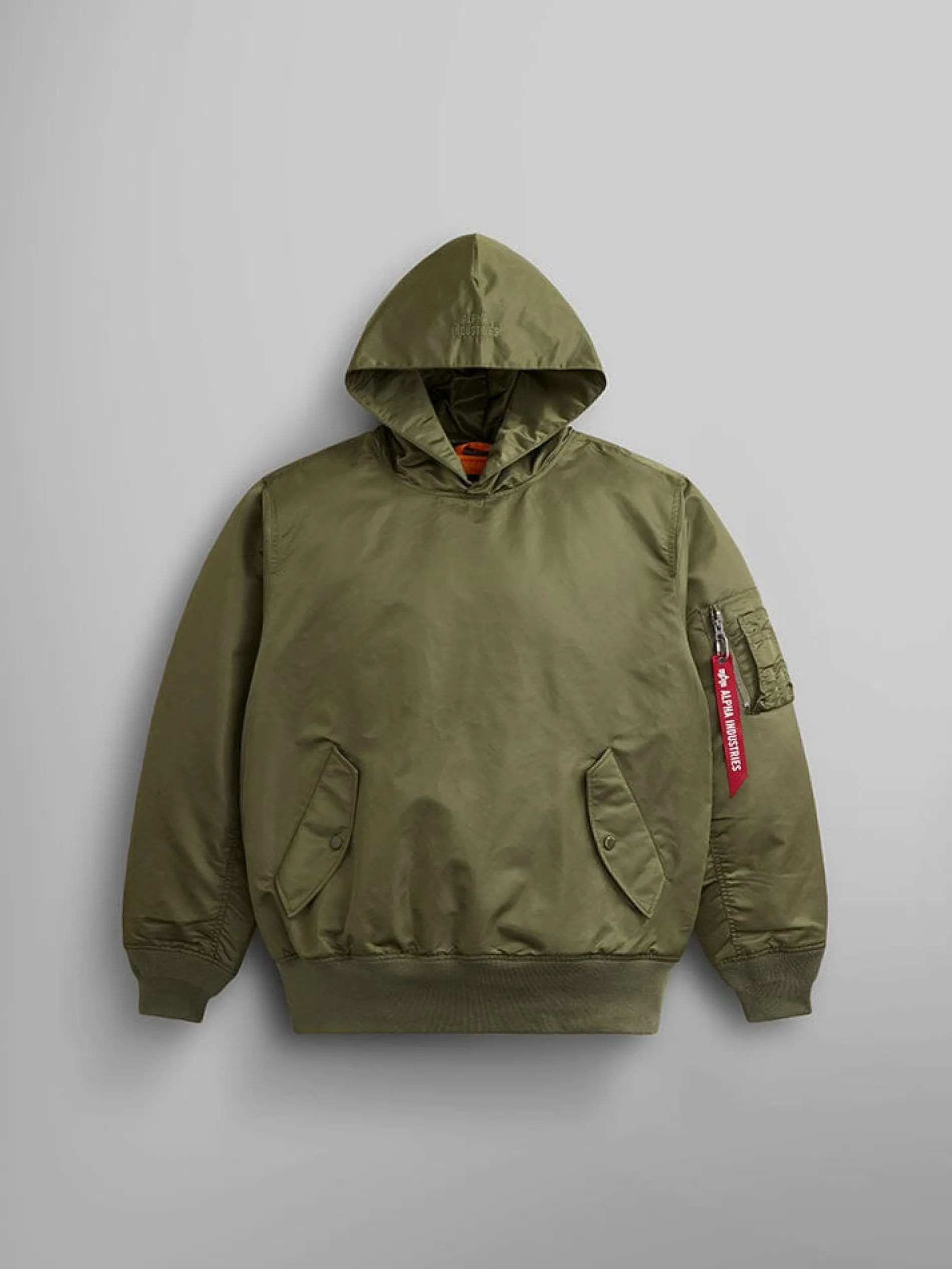 PULL-OVER MA-1 JACKET HOODIE