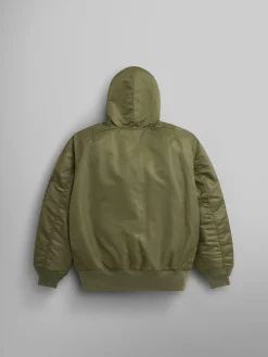 PULL-OVER MA-1 JACKET HOODIE