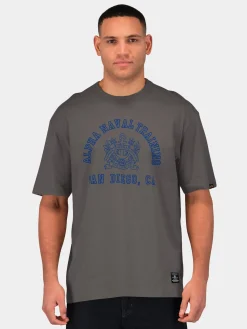 RELAXED NAVAL BASE SAN DIEGO TEE