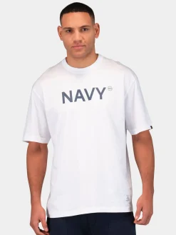 RELAXED NAVY TEE
