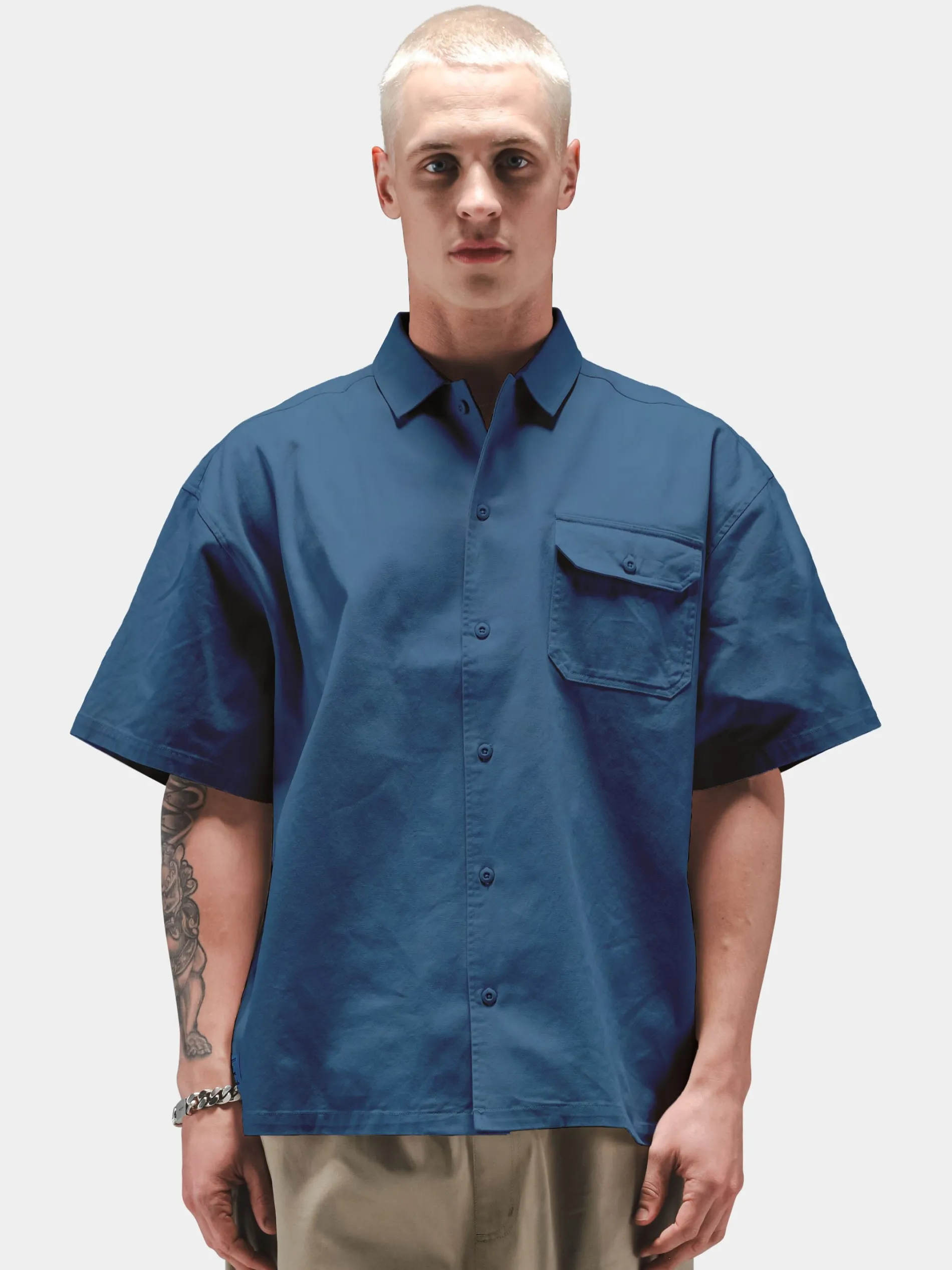 RELAXED ONE POCKET SHORT SLEEVE SHIRT