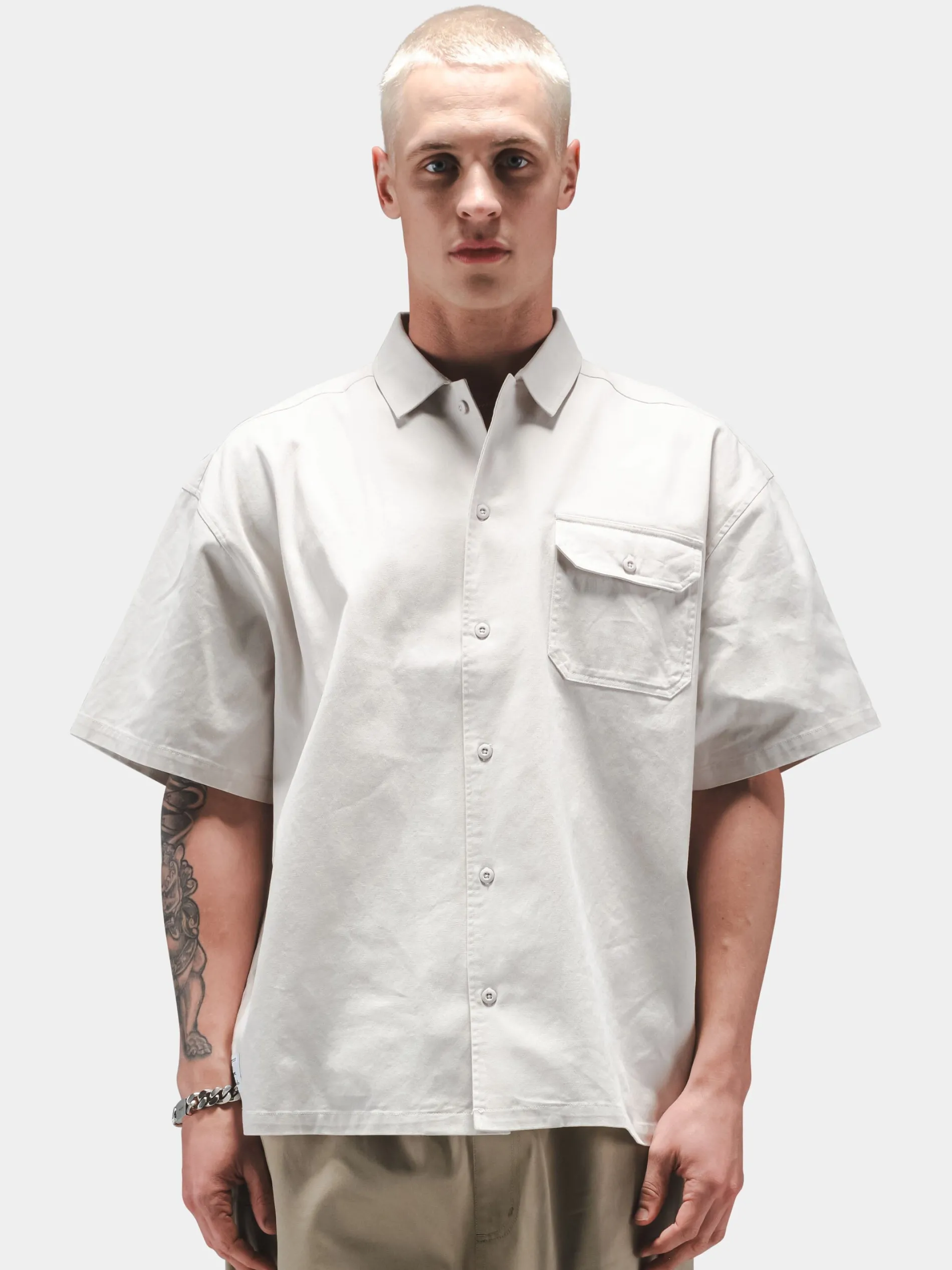 RELAXED ONE POCKET SHORT SLEEVE SHIRT