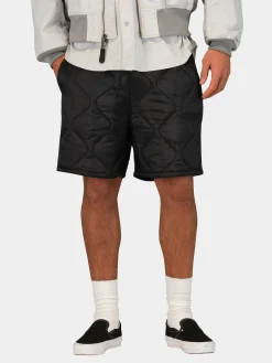 RELAXED QUILTED SHORT