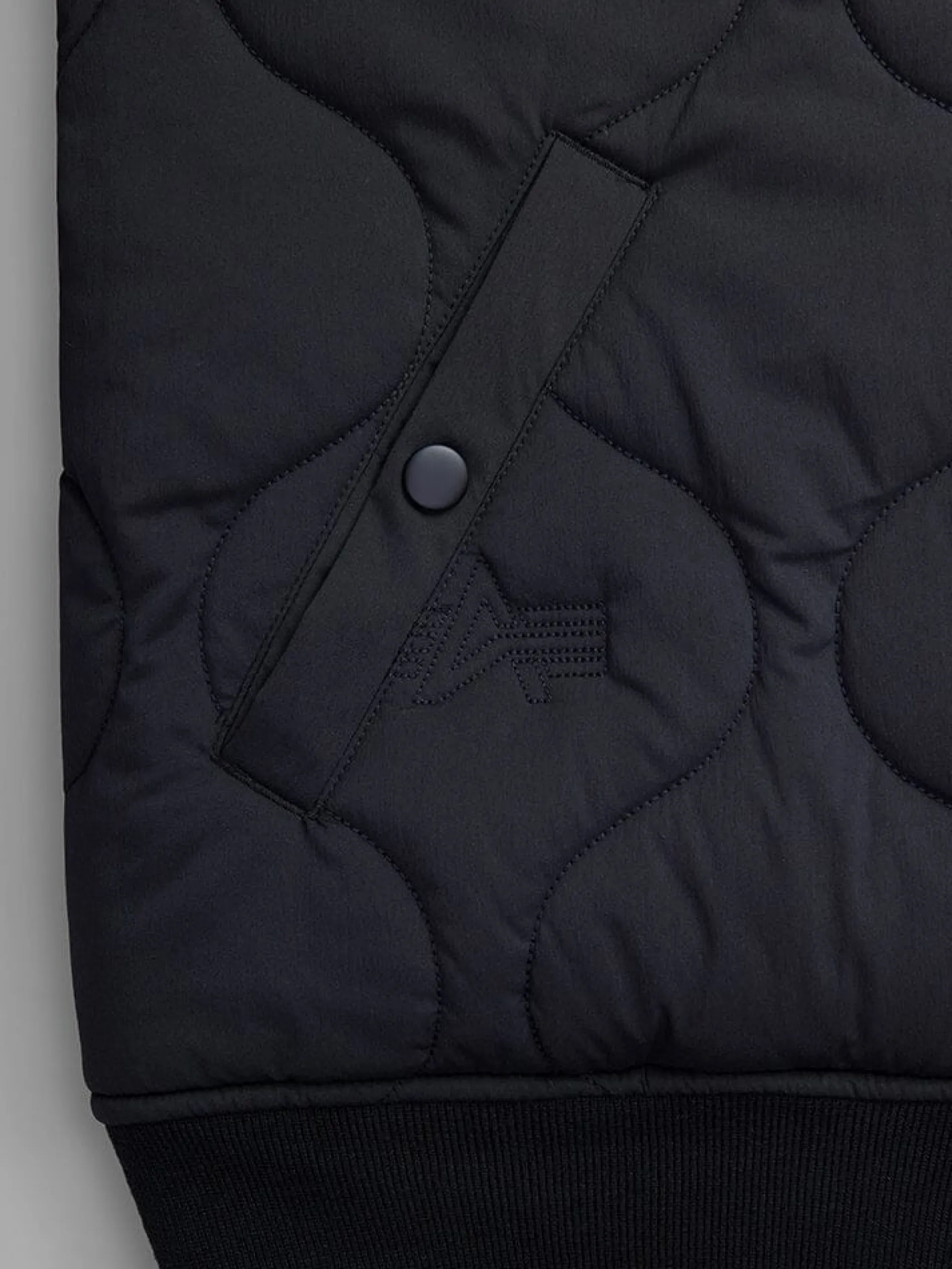 REVERSIBLE ONION QUILTED MA-1 BOMBER JACKET