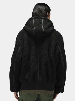 SHERPA ONION QUILTING FLIGHT JACKET