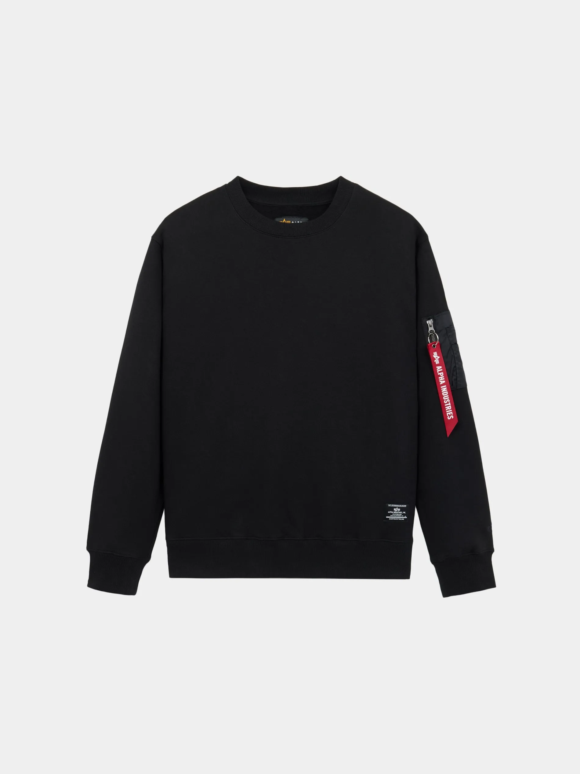 UTILITY POCKET CREWNECK