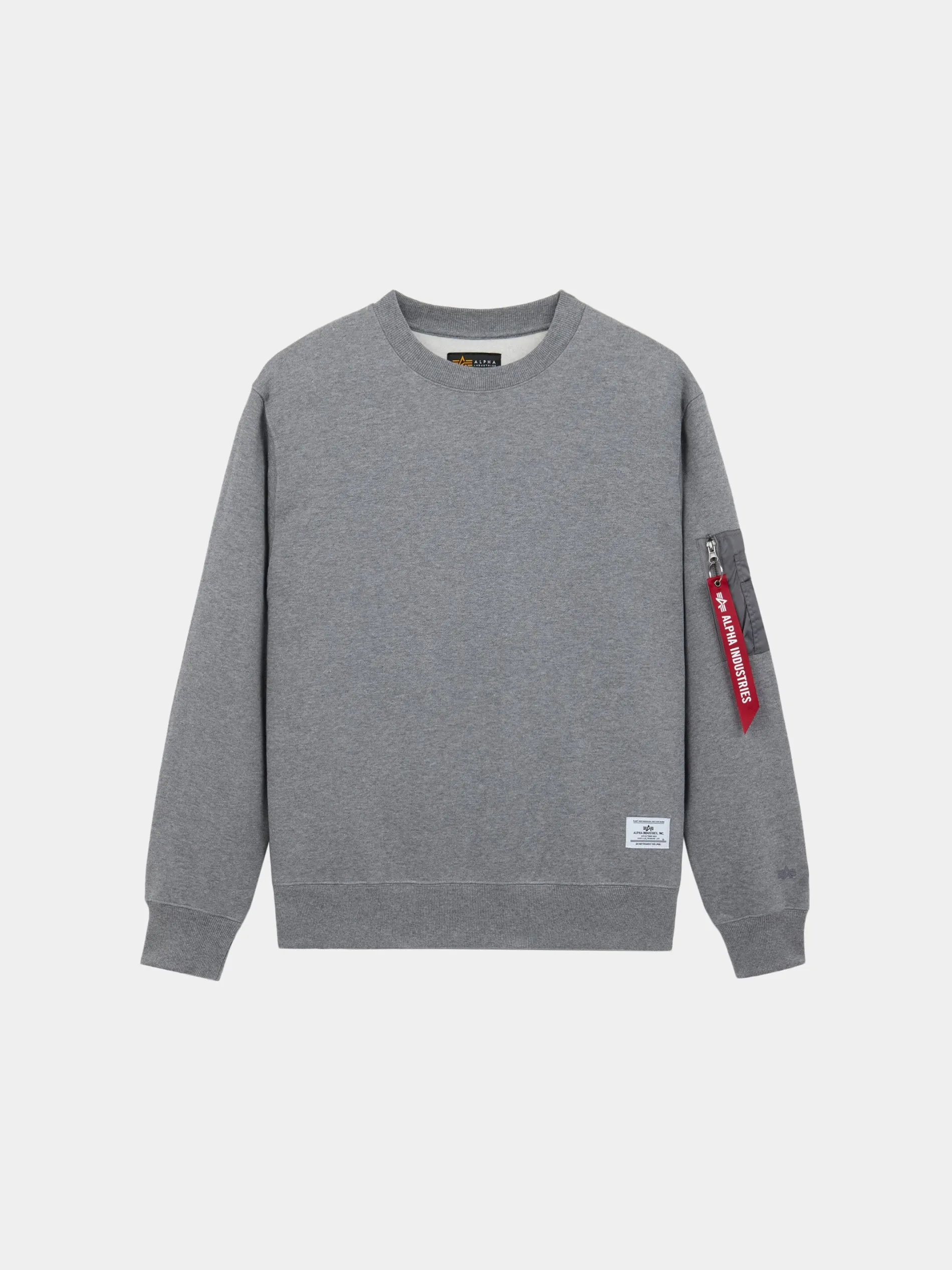 UTILITY POCKET CREWNECK