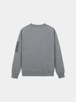 UTILITY POCKET CREWNECK