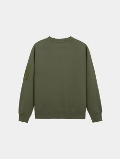 UTILITY POCKET CREWNECK