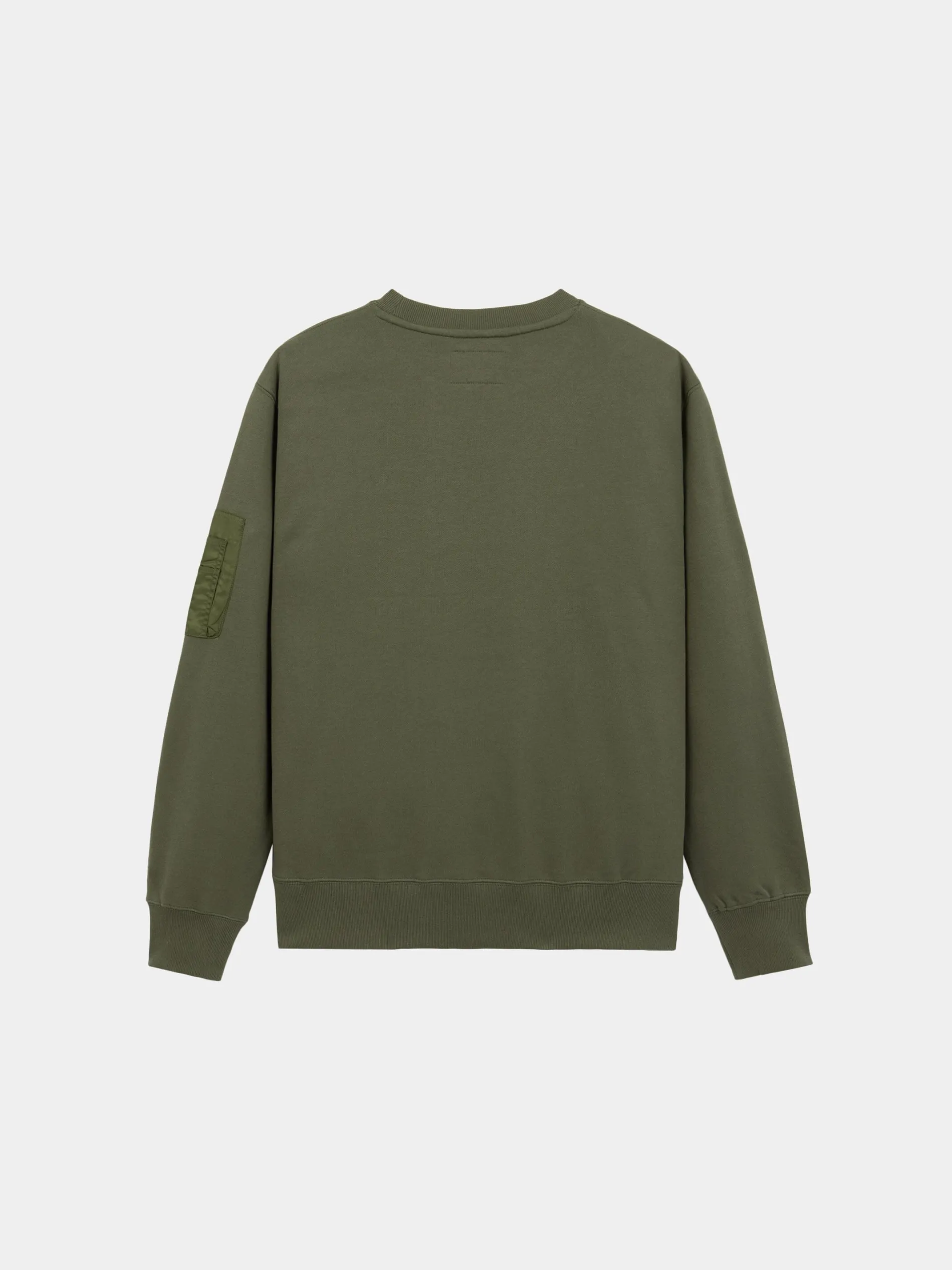 UTILITY POCKET CREWNECK