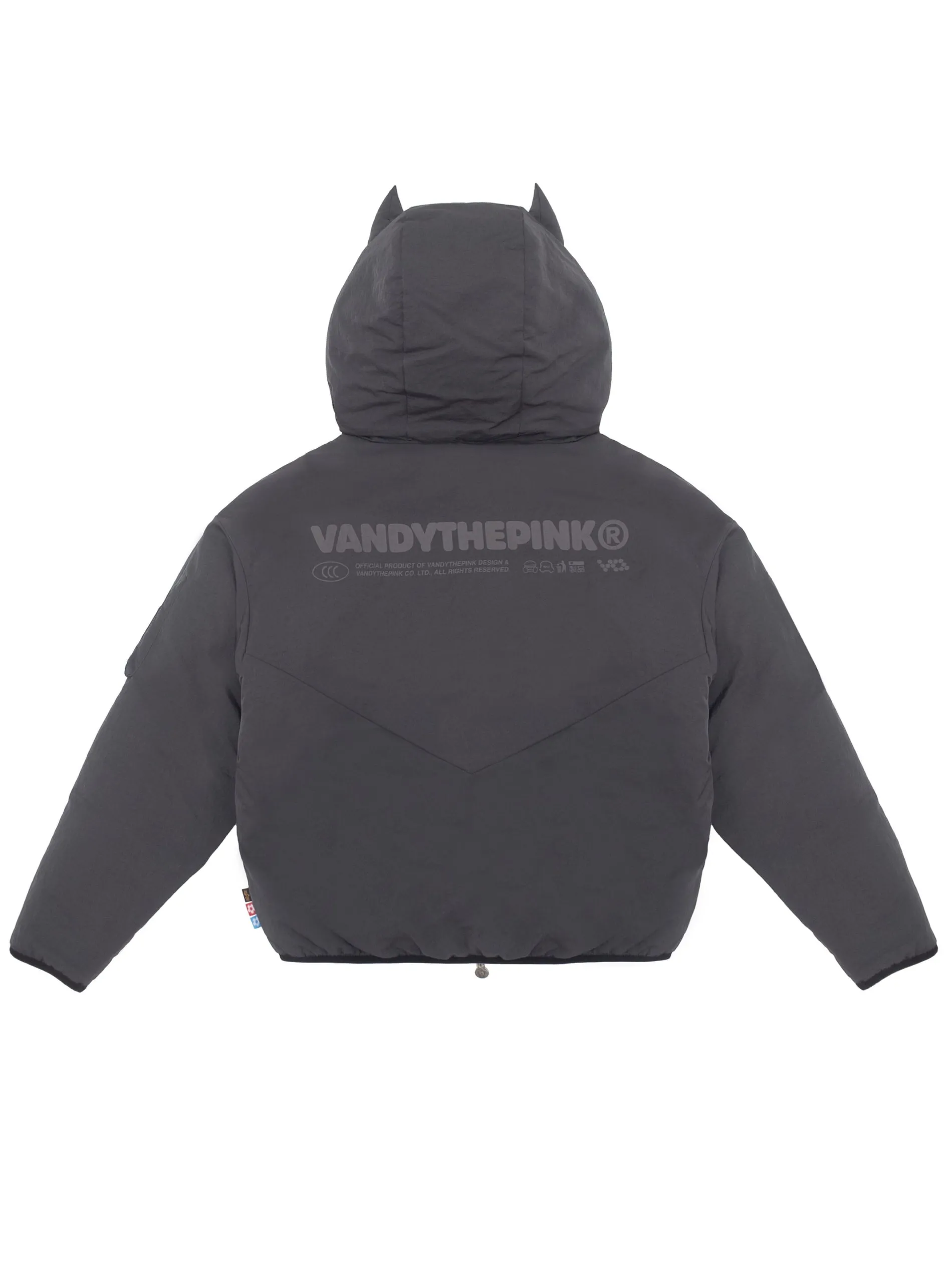 VANDY THE PINK X ALPHA INDUSTRIES ANIMAL JACKET