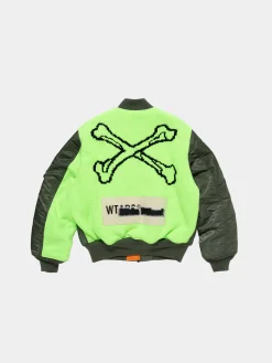 WTAPS X ALPHA MA-1 BOMBER JACKET