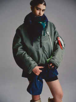 WTAPS X ALPHA MA-1 BOMBER JACKET